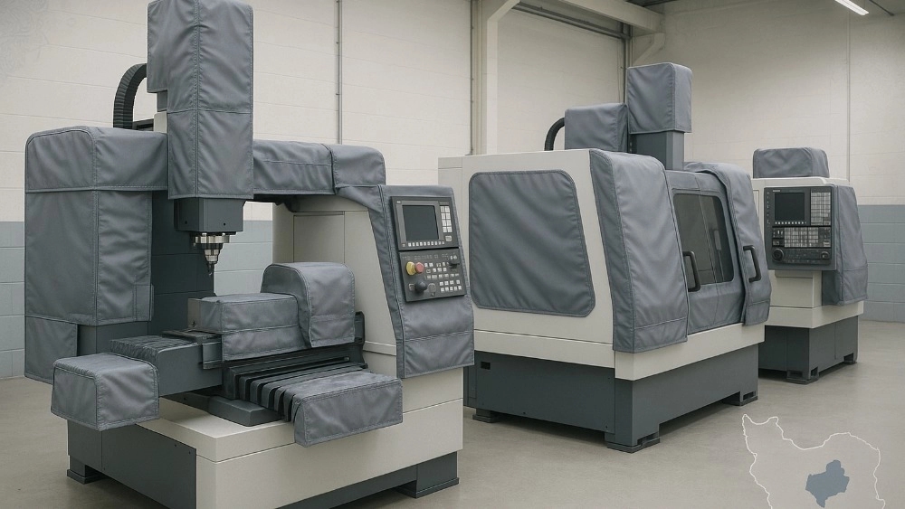 راهنمای انتخاب و خرید کاور مناسب دستگاه CNC در خراسان رضوی